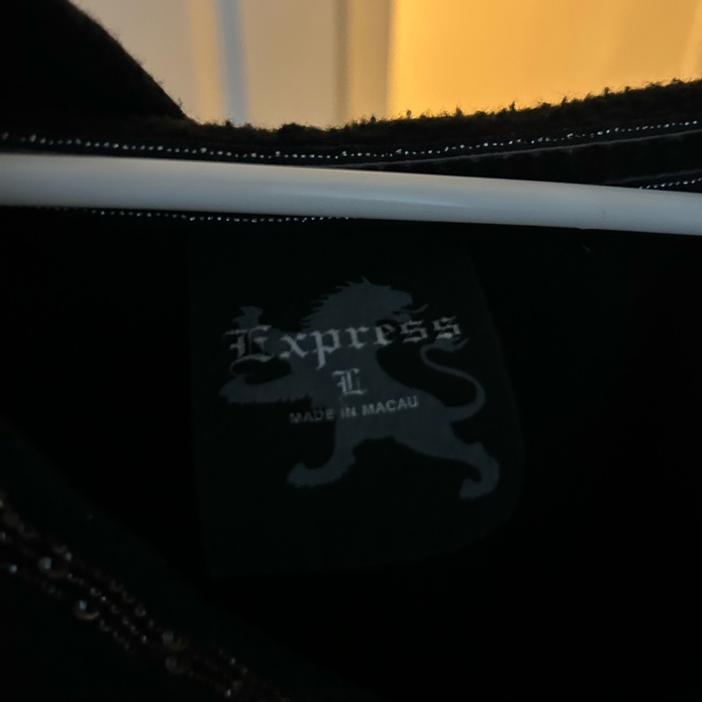 Express Elegant Black Knitwear